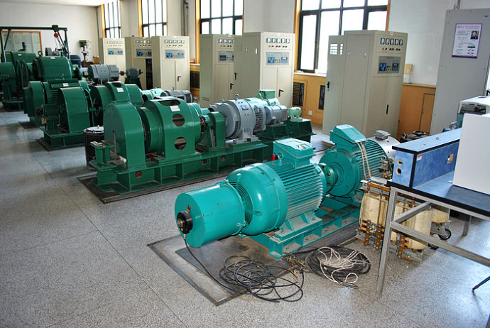 霍山某热电厂使用我厂的YKK高压电机提供动力